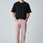 Plain Black Color relaxed Crewneck T-Shirt