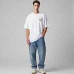 White Oversized logo T-Shirt