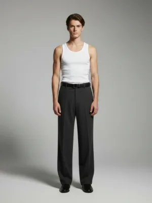 PREMIUM WHITE COLOR BASIC TANK TOP